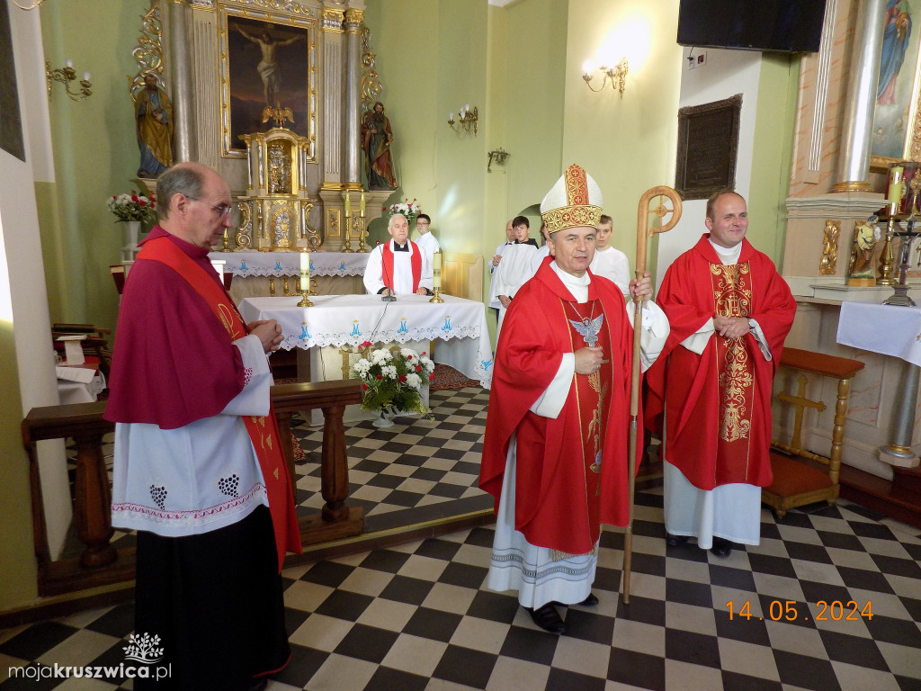 W Chełmcach odbyła się wizytacja kanoniczna księdza biskupa Radosława Orchowicza