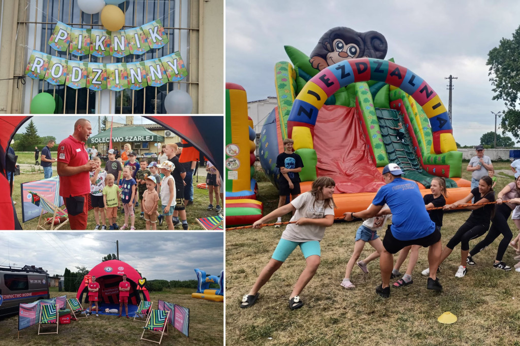 W Szarleju zorganizowali piknik rodzinny. Były warsztaty i atrakcje