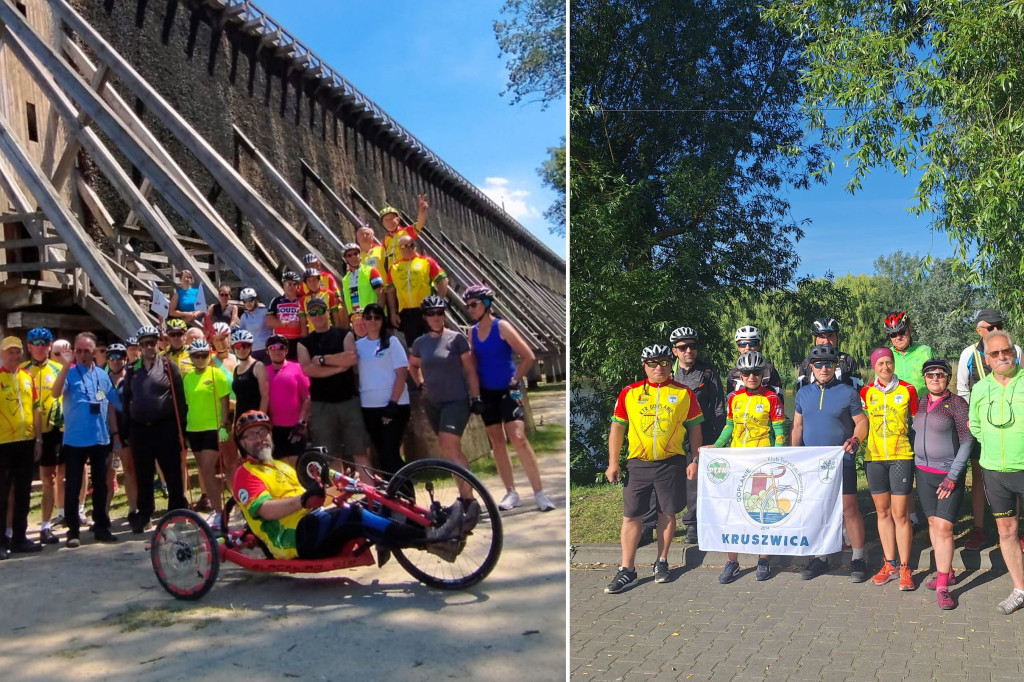 Na rowerach z Kruszwicy do Ciechocinka. Pokonali około 100 km