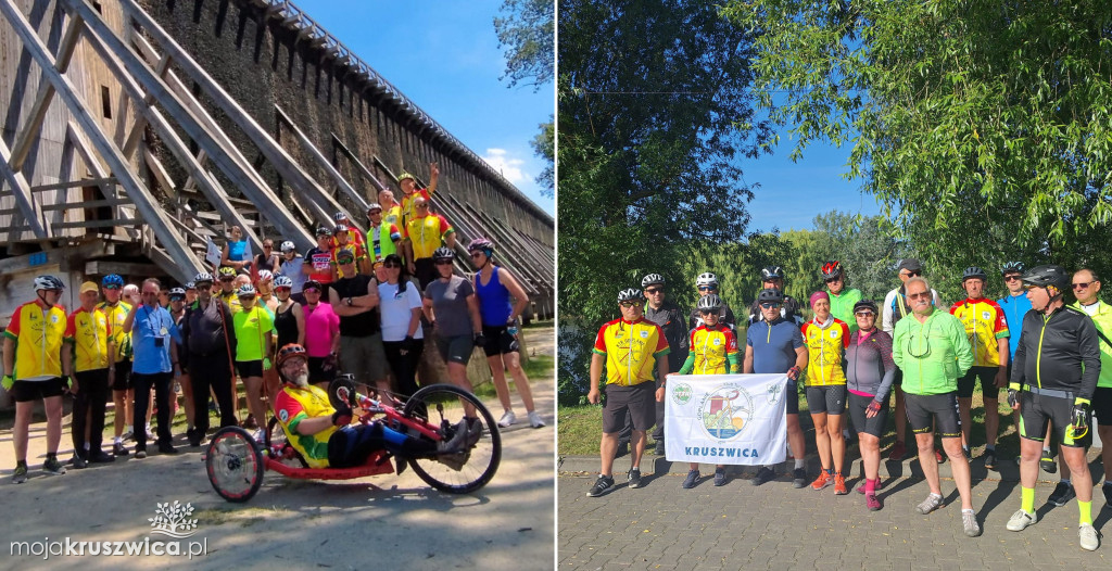 Na rowerach z Kruszwicy do Ciechocinka. Pokonali około 100 km