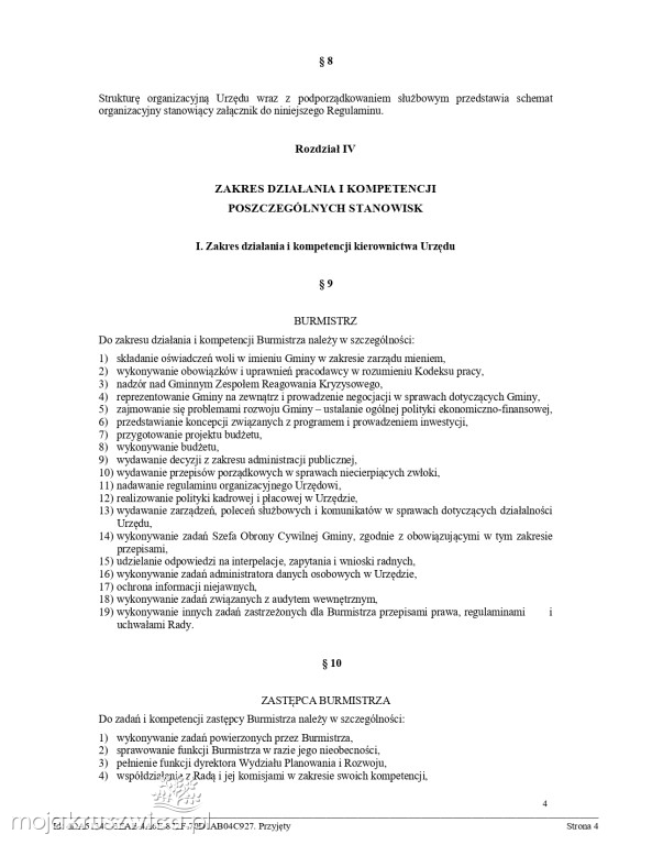 Są zmiany organizacyjne w Urzędzie Miejskim w Kruszwicy. Wydano zarządzenia