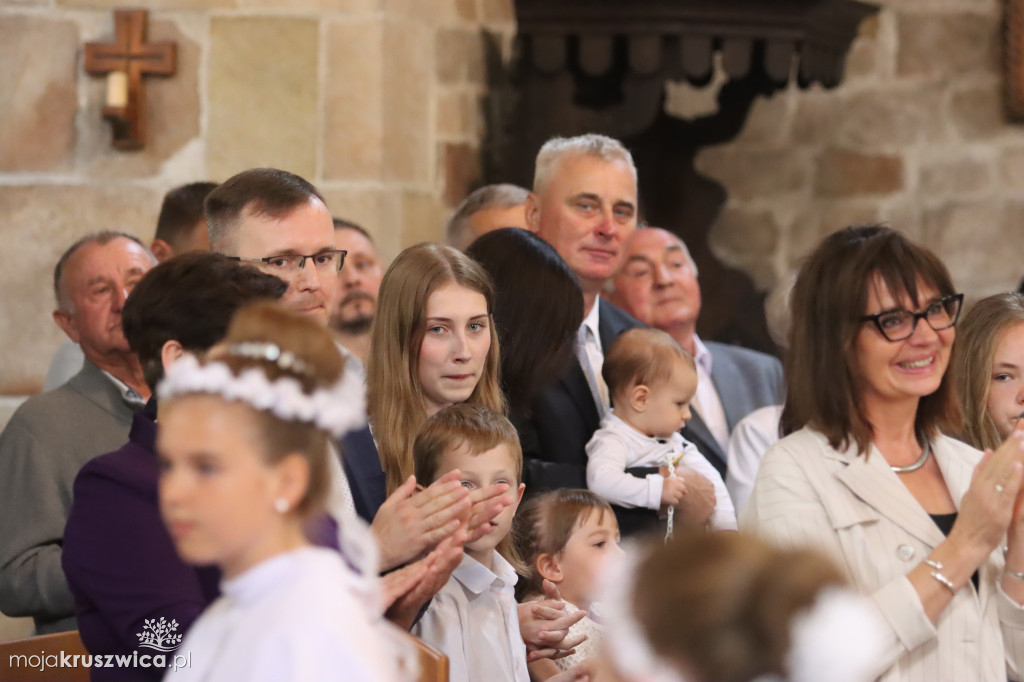 Pożegnanie księży w kruszwickiej kolegiacie