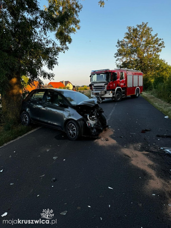Są zdjęcia z sobotniego wypadku w Baranowie