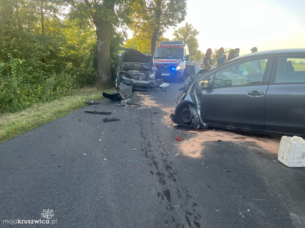Są zdjęcia z sobotniego wypadku w Baranowie