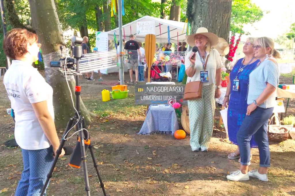 Nadgoplański Uniwersytet Ludowy obecny podczas Ogólnopolskiego Festiwalu