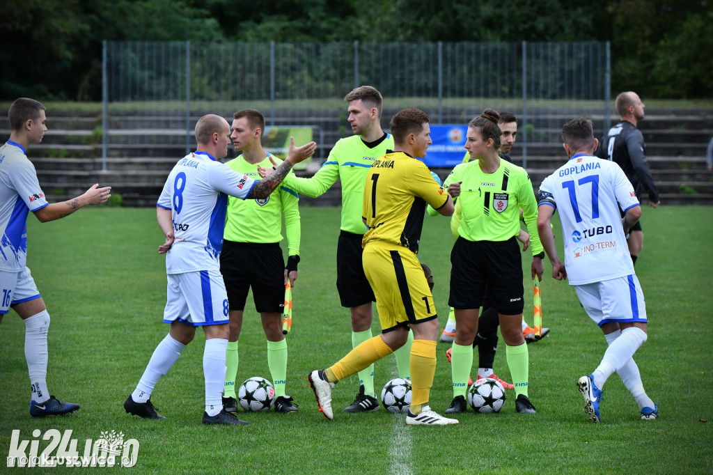 Fregata Polanowice zmierzyła się z Goplanią. Mecz przerwano [FOTO]