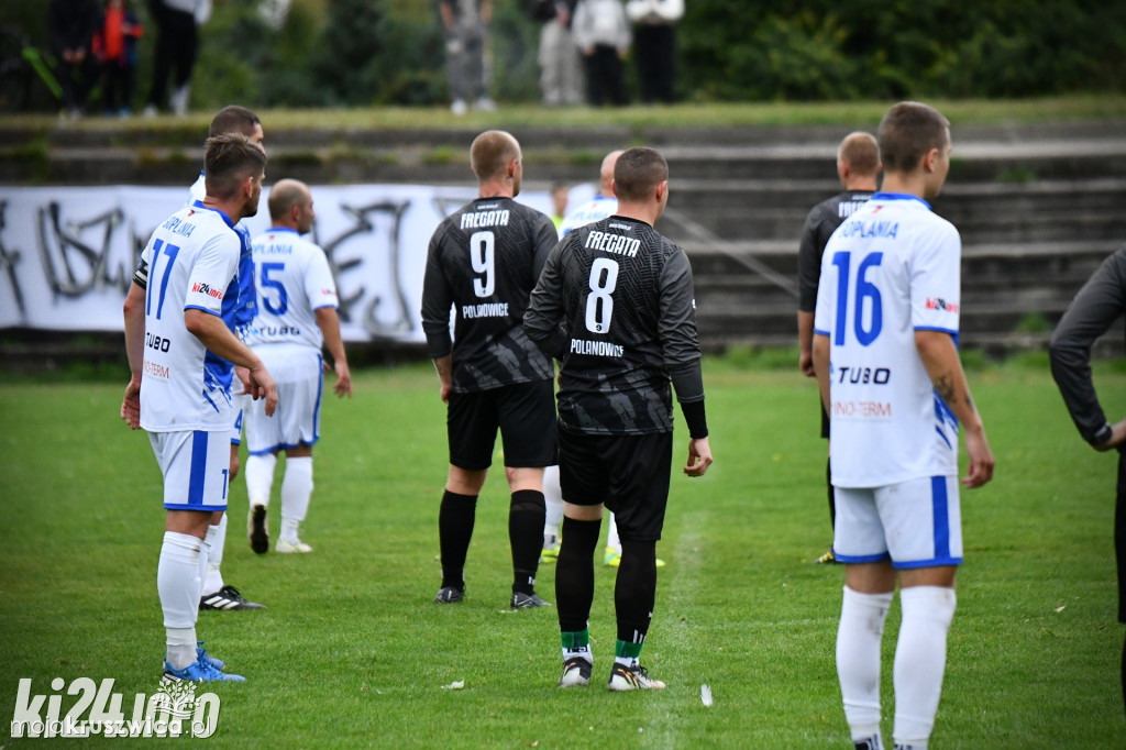 Fregata Polanowice zmierzyła się z Goplanią. Mecz przerwano [FOTO]