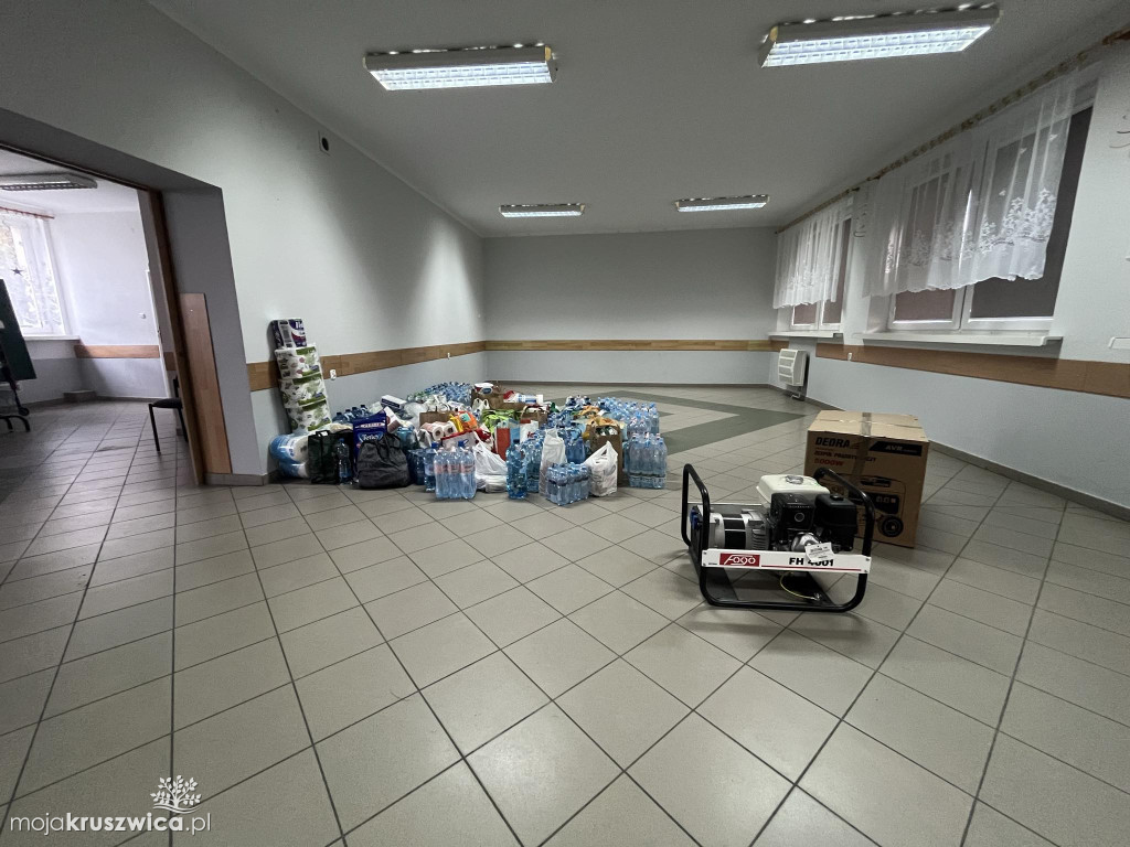 Mają wielkie serca. Dary z Janowic i Sławska Wielkiego pojechały na południe