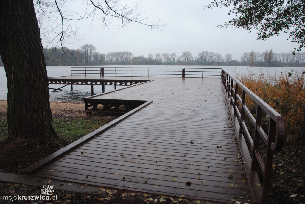 Tak wyglądają wyremontowane pomosty na tzw. Dzikiej Plaży