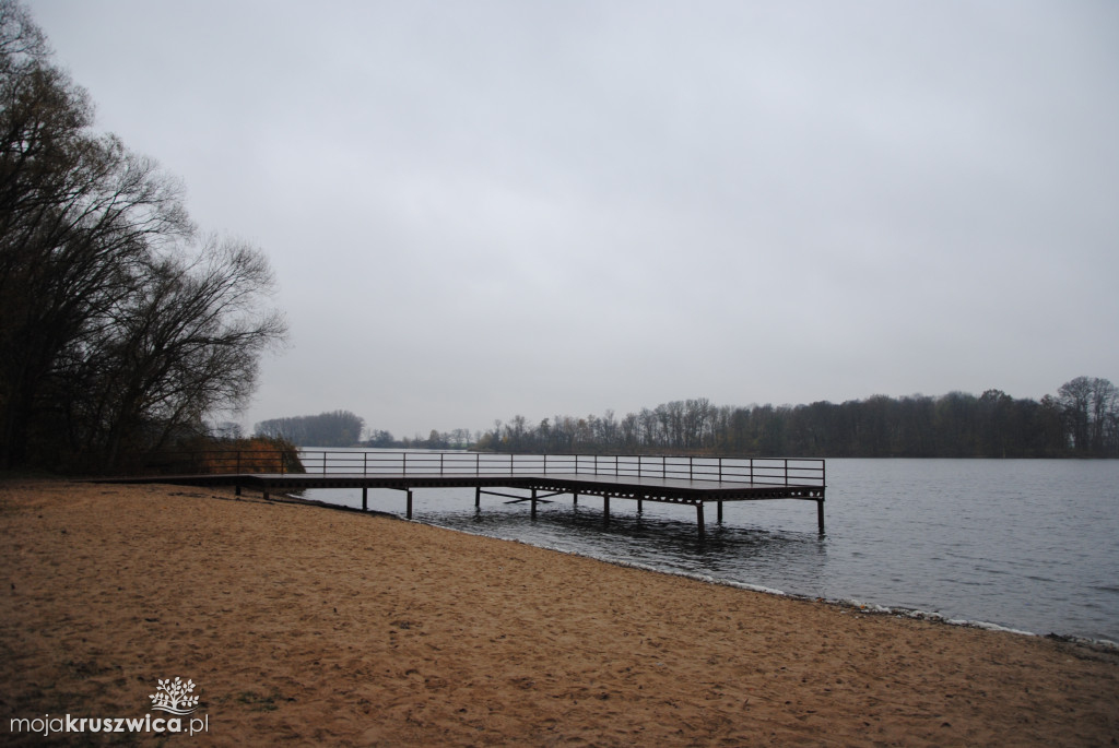 Tak wyglądają wyremontowane pomosty na tzw. Dzikiej Plaży