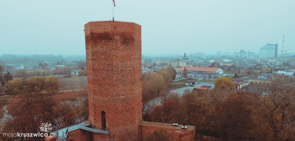 Kruszwicka jesień na zdjęciach i filmie z drona [ZDJĘCIA]