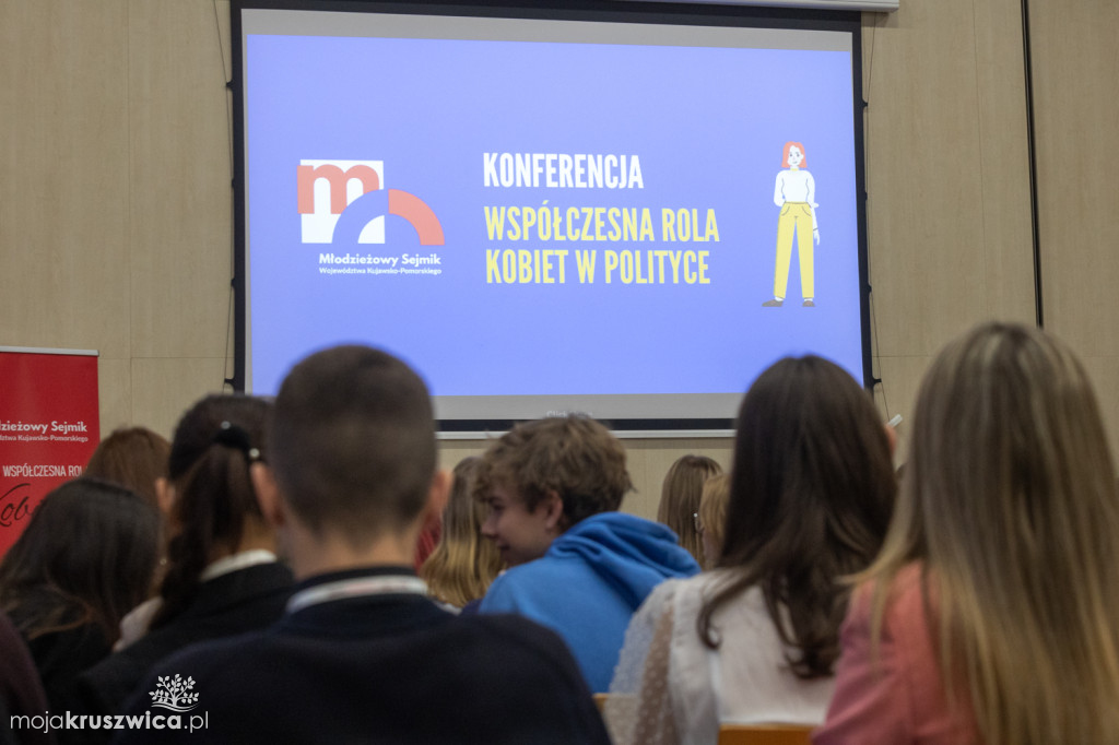 Konferencja Młodzieżowego Sejmiku  o roli kobiet w polityce