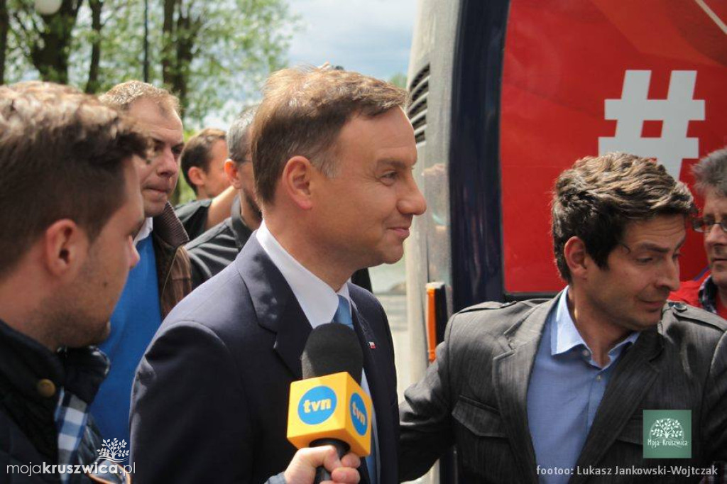 Andrzej Duda przed wyborami prezydenckimi 2015