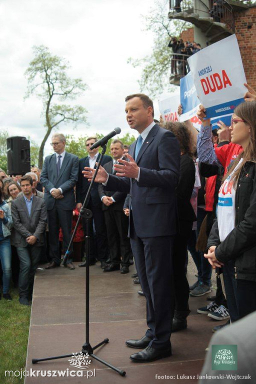 Andrzej Duda przed wyborami prezydenckimi 2015