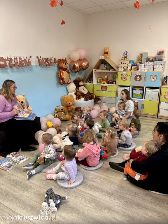 Dzień Pluszowego Misia w kruszwickim żłobku