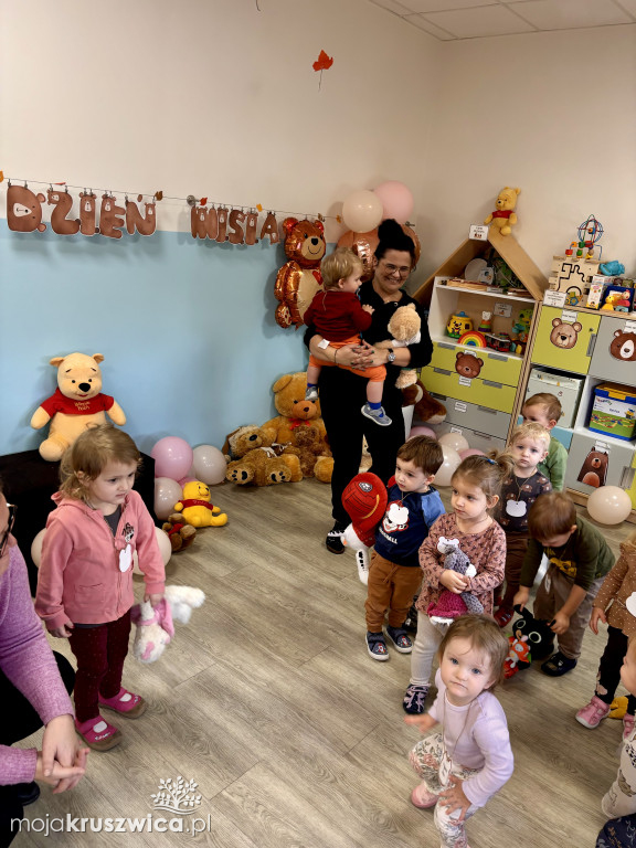 Dzień Pluszowego Misia w kruszwickim żłobku
