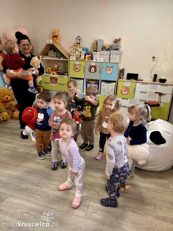 Dzień Pluszowego Misia w kruszwickim żłobku