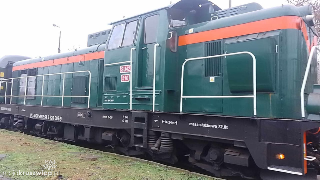 Pociąg „Renifer” z oferty Śnieżynka 2024 dotarł do Kruszwicy