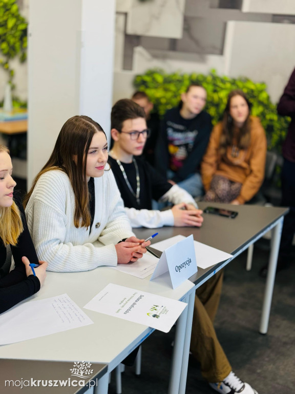 Czy każdy ma wpływ na ochronę środowiska? Za nami debata oksfordzka w AS Inowrocław