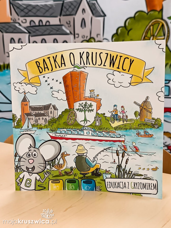 Edukacja z Gryzomirem. Burmistrz: Nowa forma promocji Kruszwicy