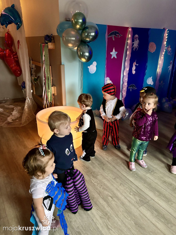 Bal karnawałowy w kruszwickim żłobku pod hasłem „Podwodny Świat”
