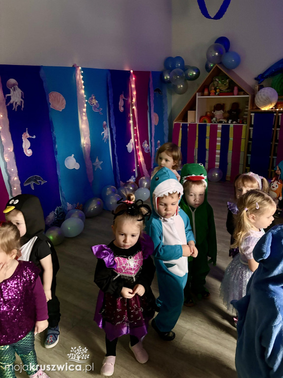 Bal karnawałowy w kruszwickim żłobku pod hasłem „Podwodny Świat”