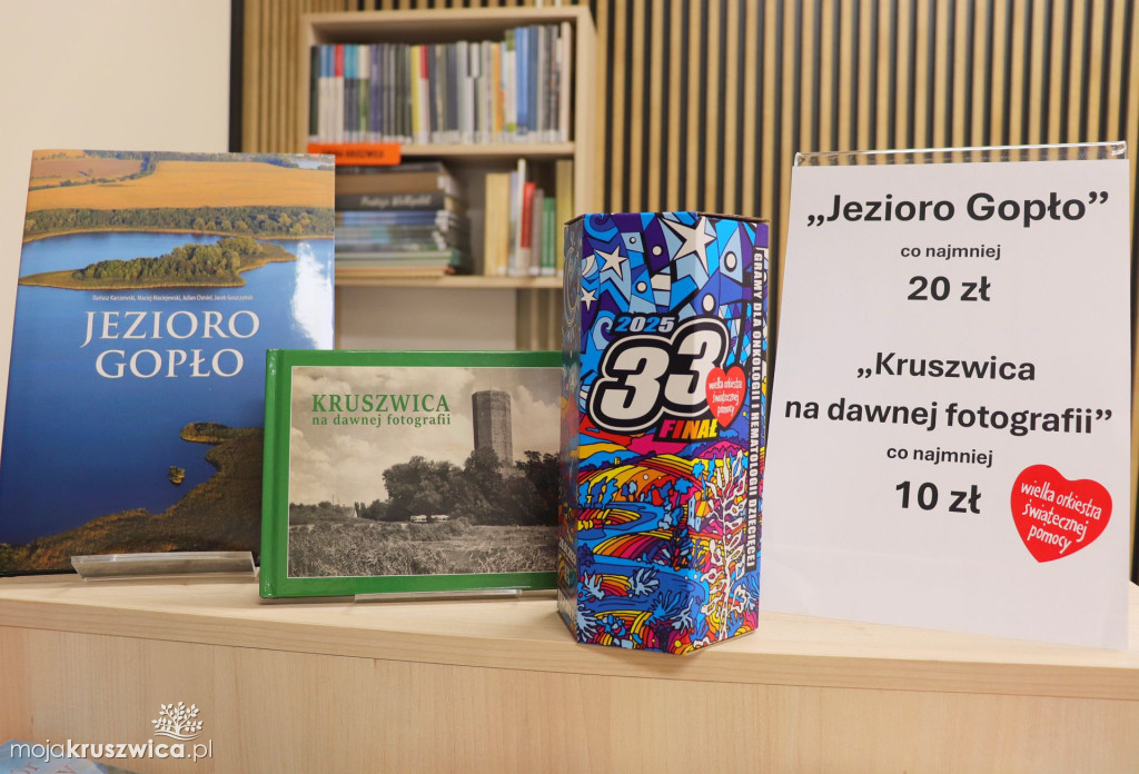 Kiermasz książek w bibliotece na rzecz WOŚP