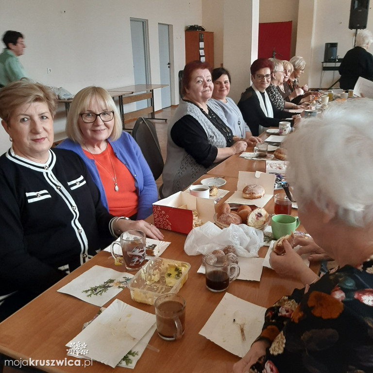 Tłusty czwartek w Stowarzyszeniu UTW Kruszwica [ZDJĘCIA]