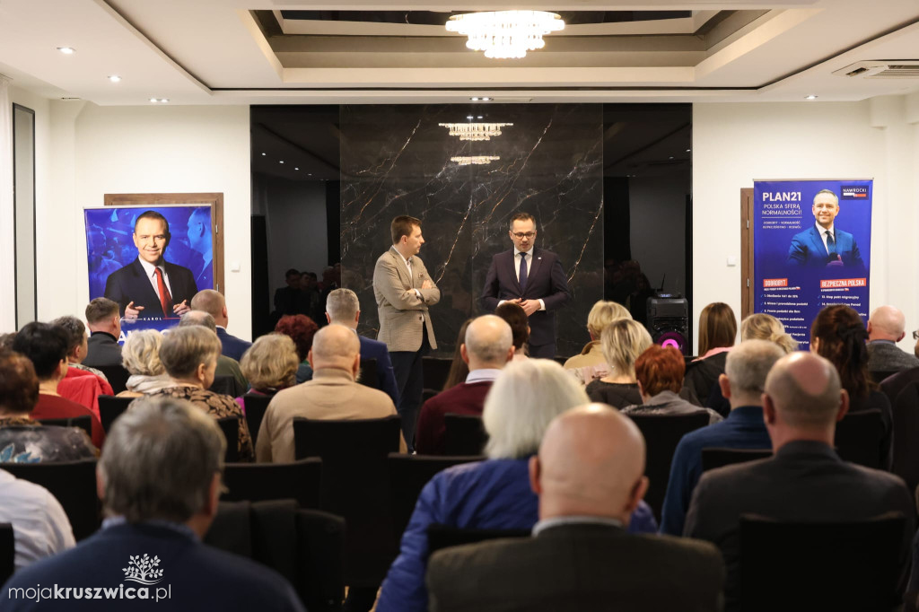 W Kruszwicy regionalny PiS zachęcał do głosowania na Karola Nawrockiego [FOTO]