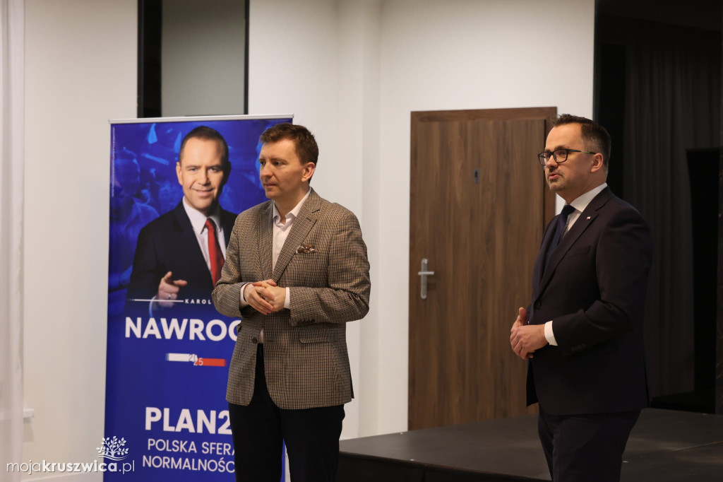 W Kruszwicy regionalny PiS zachęcał do głosowania na Karola Nawrockiego [FOTO]