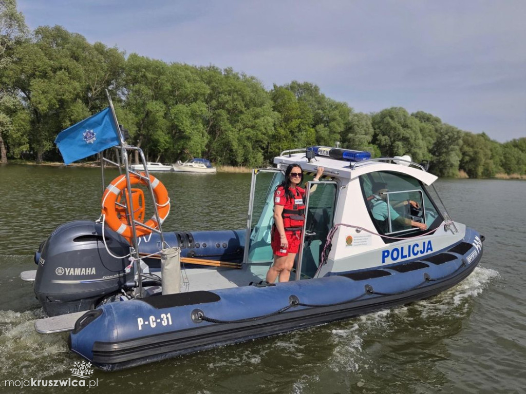 Podczas „Majówki” policjanci czuwali również na wodzie