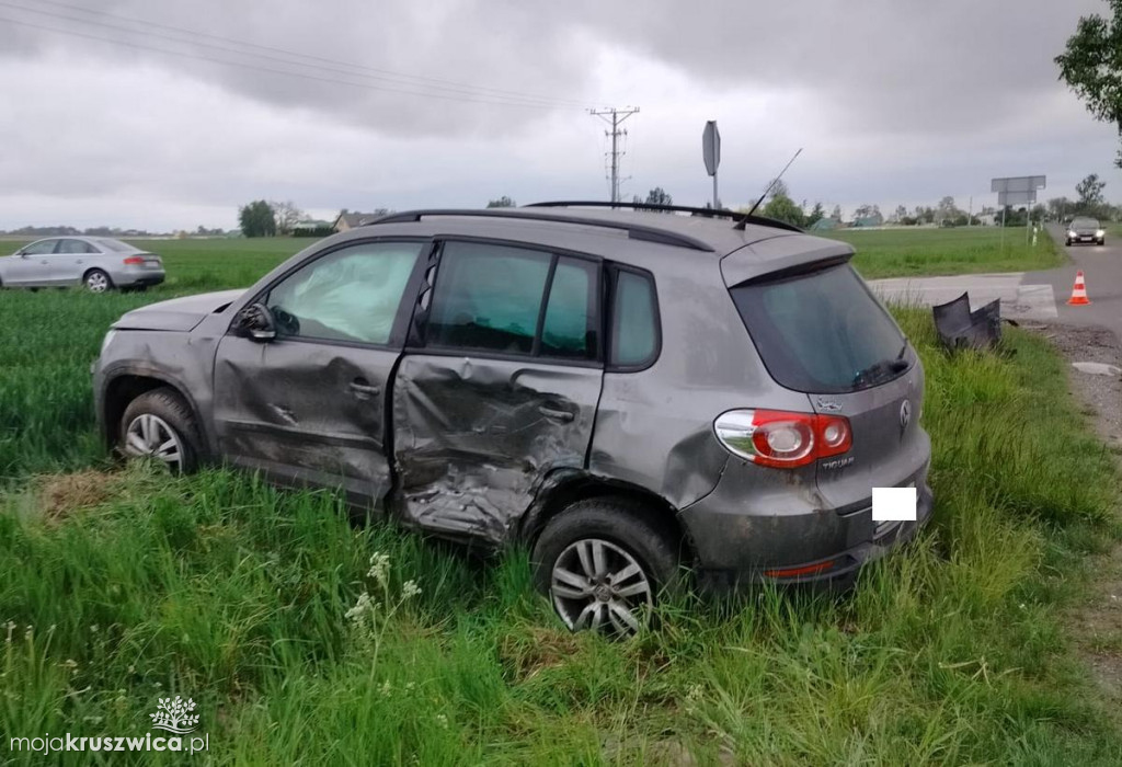REGION: Kierujący fiatem, nie ustąpił pierwszeństwa przejazdu