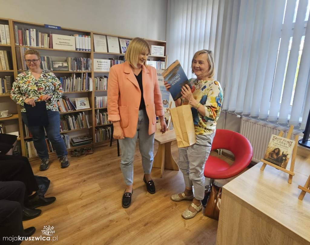 Spotkanie autorskie z Wiesławą Bancarzewską w Kruszwicy
