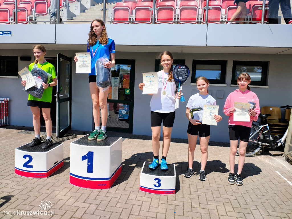 Sukcesy uczniów ZSO SP 2 Kruszwica w Mistrzostwach Powiatu w Lekkoatletyce