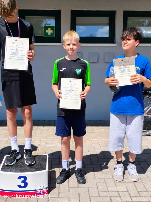 Sukcesy uczniów ZSO SP 2 Kruszwica w Mistrzostwach Powiatu w Lekkoatletyce