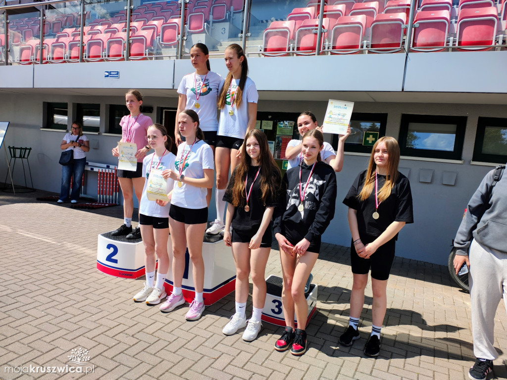 Sukcesy uczniów ZSO SP 2 Kruszwica w Mistrzostwach Powiatu w Lekkoatletyce