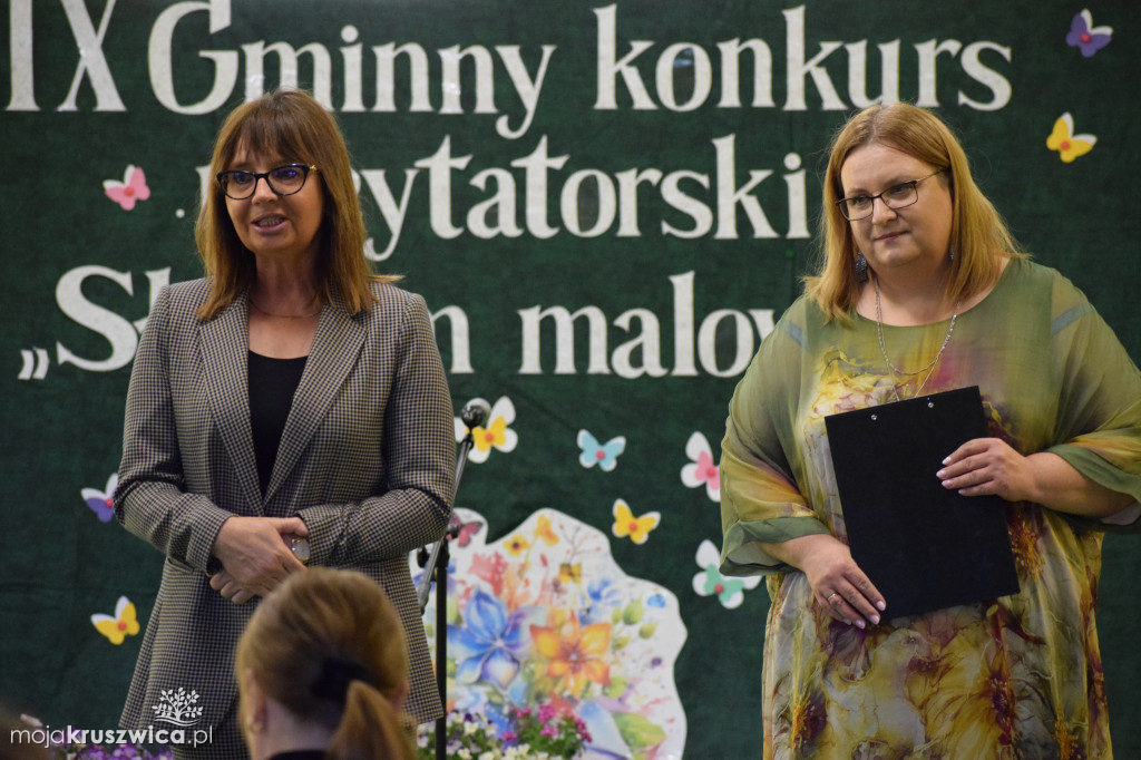 Słowem Malowane. Za nami XIX Gminny Konkurs Recytatorski [ZDJĘCIA]