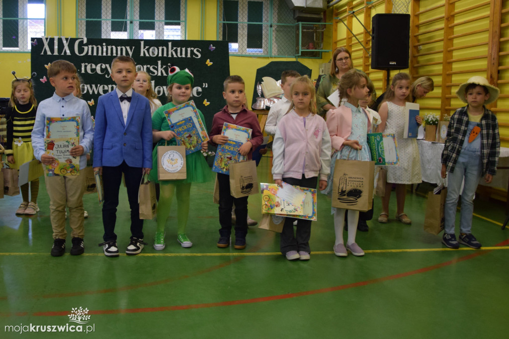 Słowem Malowane. Za nami XIX Gminny Konkurs Recytatorski [ZDJĘCIA]