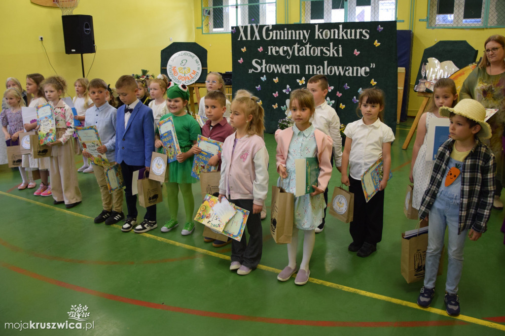 Słowem Malowane. Za nami XIX Gminny Konkurs Recytatorski [ZDJĘCIA]