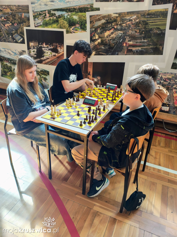 Szachowe sukcesy uczniów ZSO SP 2 Kruszwica