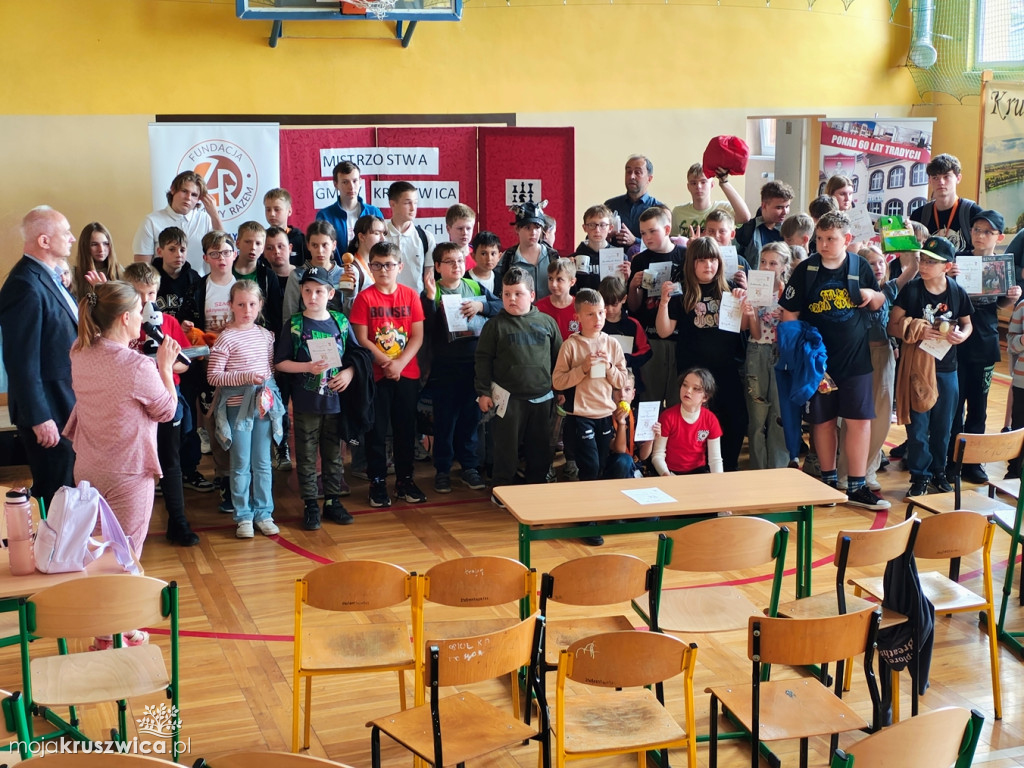 Szachowe sukcesy uczniów ZSO SP 2 Kruszwica