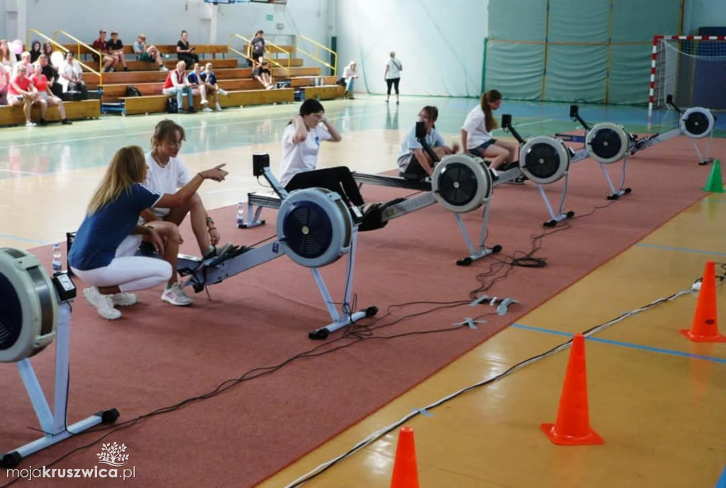 Turniej „Ergowiosła z olimpijczykiem” w kruszwickiej hali sportowej [ZDJĘCIA]