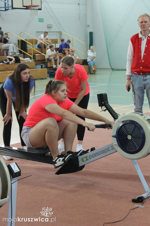 Turniej „Ergowiosła z olimpijczykiem” w kruszwickiej hali sportowej [ZDJĘCIA]