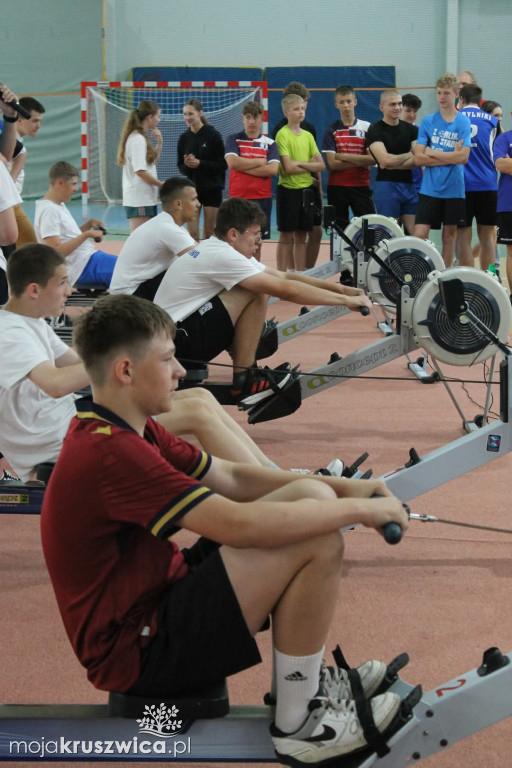 Turniej „Ergowiosła z olimpijczykiem” w kruszwickiej hali sportowej [ZDJĘCIA]