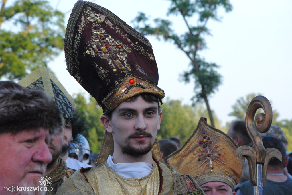 Koronacja Bolesława Chrobrego: Artystyczne widowisko pod Mysią Wieżą [ZDJĘCIA]