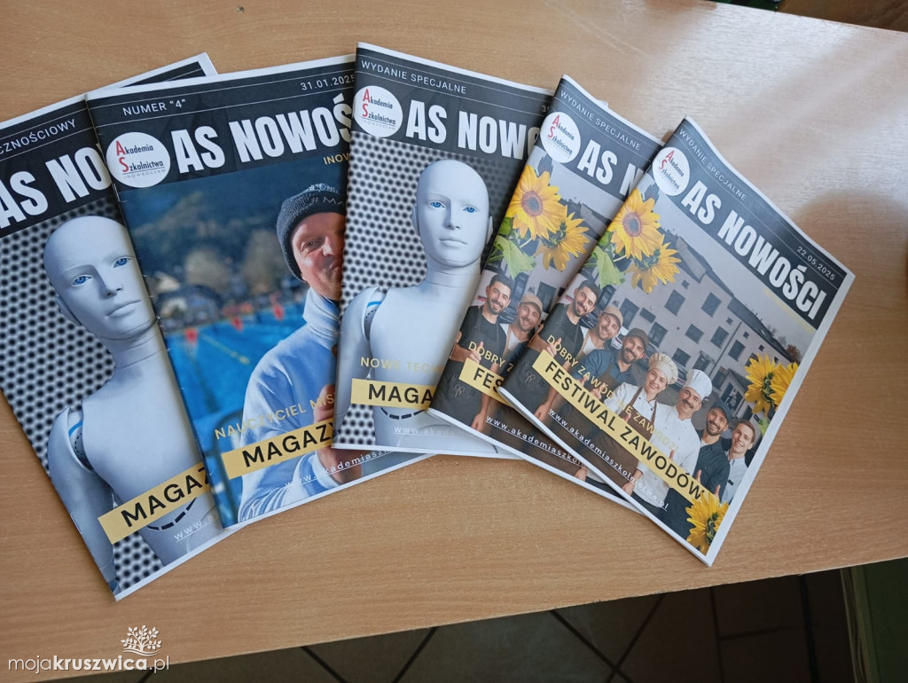 O szkolnictwie branżowym w Kruszwicy. Uczniowie zapoznali się z ofertą AS-a