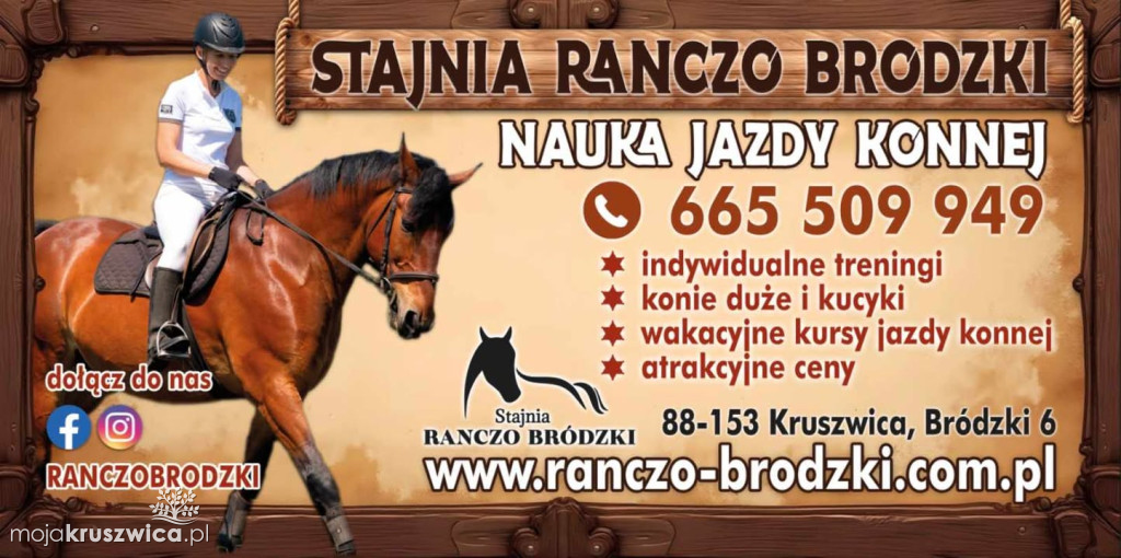  Stajnia Ranczo Bródzki z bogatą ofertą. Jazda konna i przygoda w zasięgu ręki!