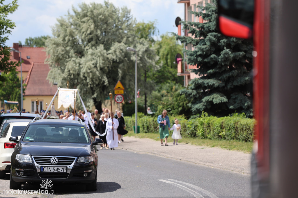Boże Ciało w parafii św. Teresy od Dzieciątka Jezus w Kruszwicy