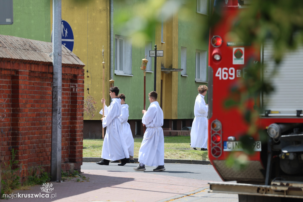 Boże Ciało w parafii św. Teresy od Dzieciątka Jezus w Kruszwicy