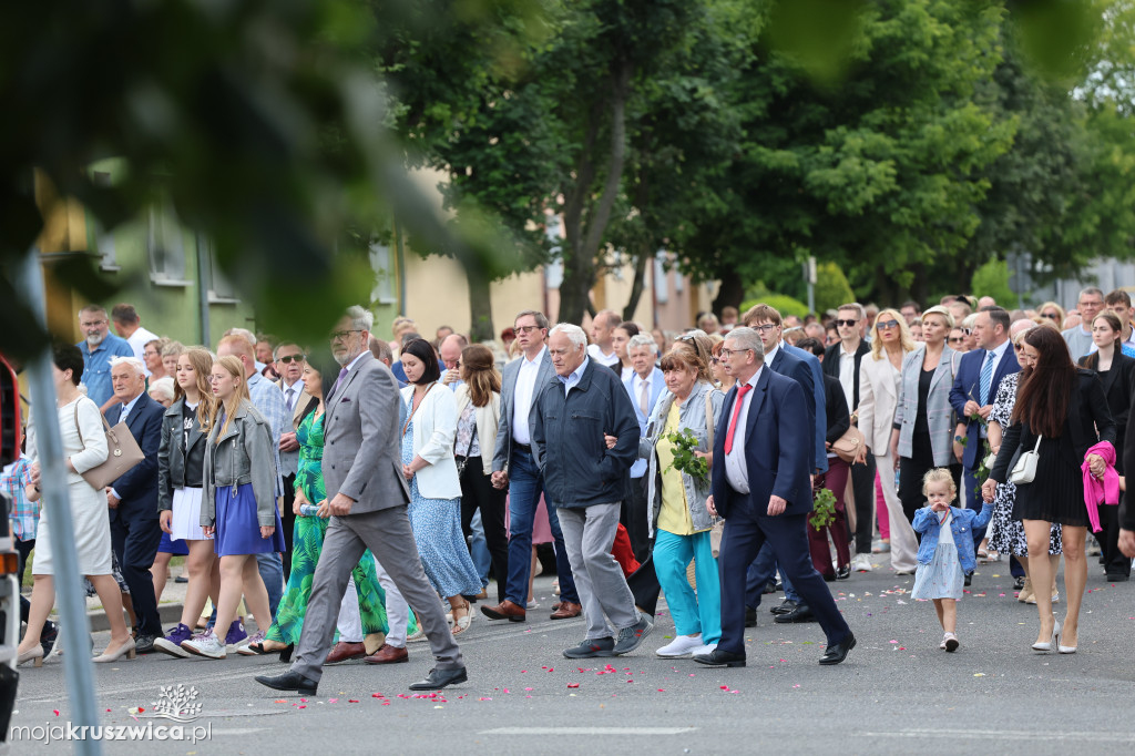 Boże Ciało w parafii św. Teresy od Dzieciątka Jezus w Kruszwicy